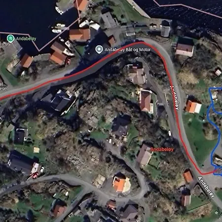Prázdninový dům Ved Sjoen Pa Andabeloy Flekkefjord